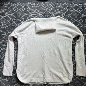 French Connection white turtle neck sweater size S